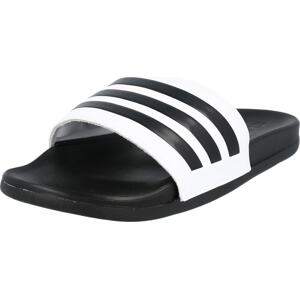 ADIDAS SPORTSWEAR Plážová/koupací obuv černá / bílá