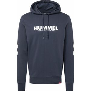 Hummel Sportovní mikina 'Legacy' noční modrá / bílá