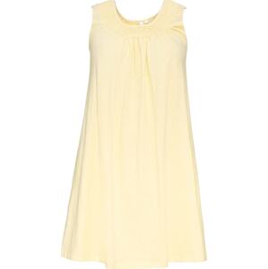 SHEEGO Letní šaty světle žlutá