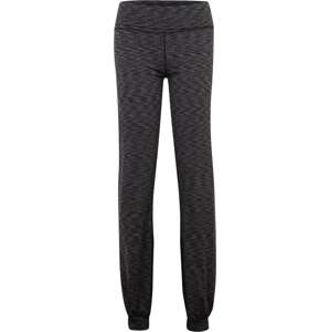 Sportovní kalhoty CURARE Yogawear šedá / černá