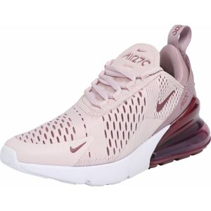 Tenisky 'AIR MAX 270' Nike Sportswear růžová / červená třešeň / bílá