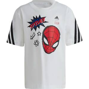 ADIDAS SPORTSWEAR Funkční tričko 'Marvel Spider-Man' modrá / červená / černá / bílá