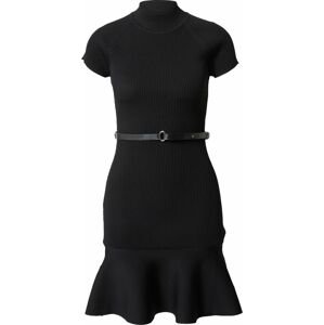 Karen Millen Úpletové šaty černá