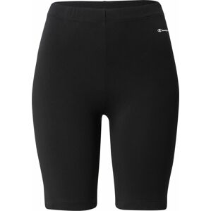 Champion Authentic Athletic Apparel Sportovní kalhoty černá / bílá