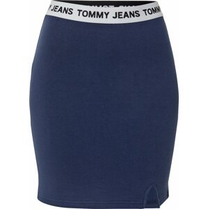 Tommy Jeans Sukně námořnická modř / černá / bílá