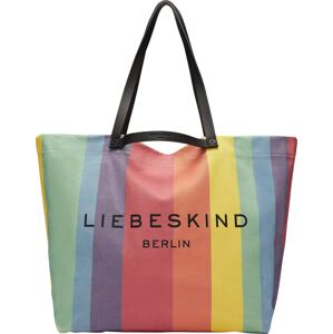 Liebeskind Berlin Nákupní taška žlutá / světle zelená / oranžová / červená