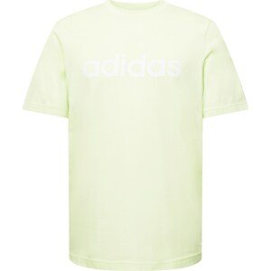 ADIDAS SPORTSWEAR Funkční tričko pastelově zelená / bílá