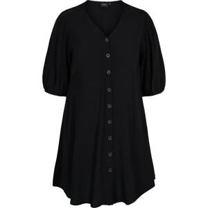 Zizzi Košilové šaty černá