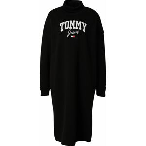 Tommy Jeans Šaty námořnická modř / červená / černá / bílá