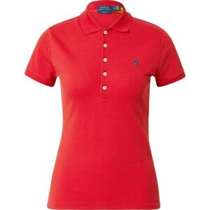 Polo Ralph Lauren Tričko 'JULIE' modrá / červená