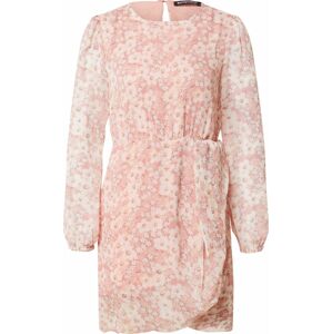 Rut & Circle Šaty 'STELLA' pastelově oranžová / starorůžová / světle růžová