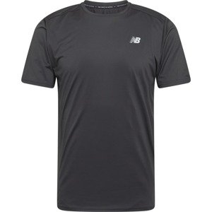 new balance Funkční tričko 'ACCELERATE' černá / bílá
