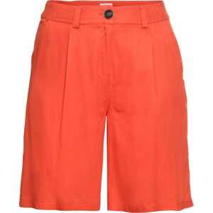 SHEEGO Kalhoty se sklady v pase oranžová / oranžově červená