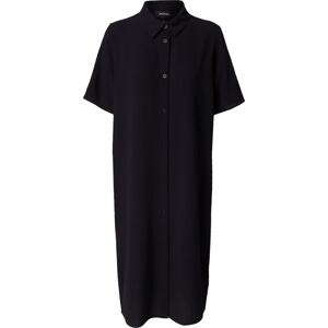 Monki Košilové šaty černá