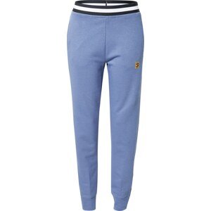 NIKE Sportovní kalhoty námořnická modř / chladná modrá / žlutá / bílá