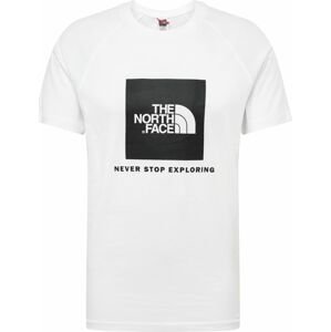 Tričko The North Face černá / bílá