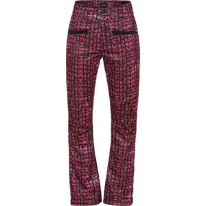 Outdoorové kalhoty Chiemsee pink / černá
