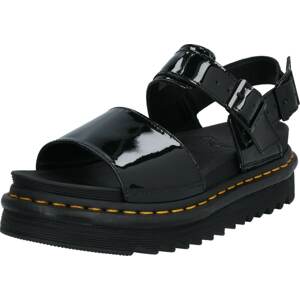 Páskové sandály 'Voss' Dr. Martens černá