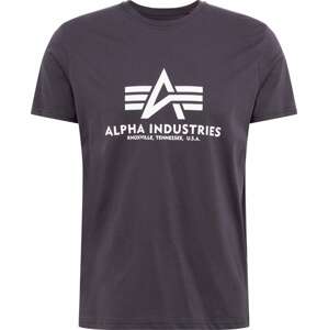Tričko alpha industries tmavě šedá