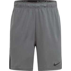 Sportovní kalhoty Nike šedý melír / černá