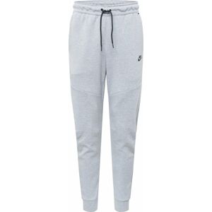 Kalhoty Nike Sportswear světle šedá / černá