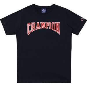 Tričko Champion Authentic Athletic Apparel tmavě modrá / červená / bílá