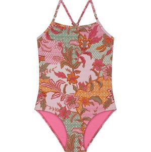 Plavky Shiwi smaragdová / tmavě oranžová / pink / světle růžová