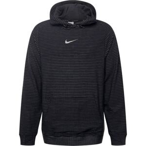 Sportovní mikina Nike tmavě šedá / černá / bílá