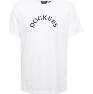 Tričko Dockers černá / bílá