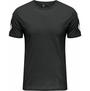 Funkční tričko Hummel světle šedá / černá