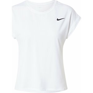 Funkční tričko 'Victory' Nike černá / bílá