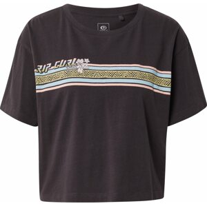 Funkční tričko 'TWIN FIN REVIVAL' Rip Curl světlemodrá / žlutá / růžová / černá