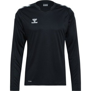 Funkční tričko Hummel černá / bílá