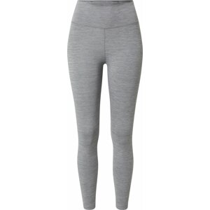 Sportovní kalhoty Nike šedý melír / bílá