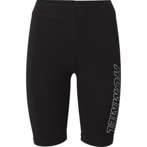 Sportovní kalhoty 'Maja' Hummel černá / bílá