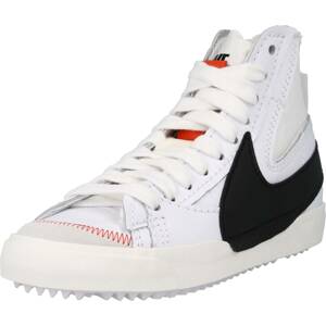 Kotníkové tenisky 'BLAZER MID 77 JUMBO' Nike Sportswear světle červená / černá / bílá