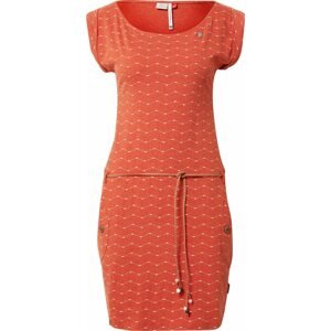 Letní šaty 'TAG' Ragwear oranžově červená / bílá