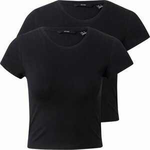 Tričko 'MAXI' Vero Moda černá