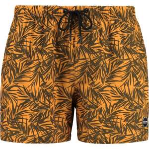 Plavecké šortky 'Bamboo' Shiwi khaki / oranžová