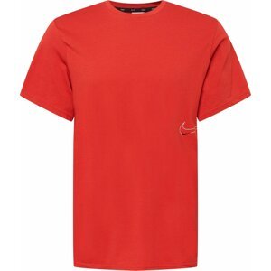 Funkční tričko Nike červená / černá / bílá