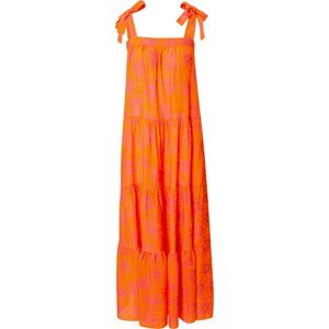 Letní šaty 'Rawen' FRNCH PARIS oranžová / eosin