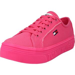 Tenisky Tommy Jeans námořnická modř / pink / červená / bílá
