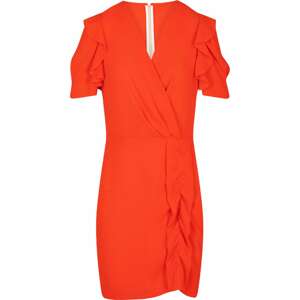 Koktejlové šaty 'GAIA' Morgan svítivě oranžová