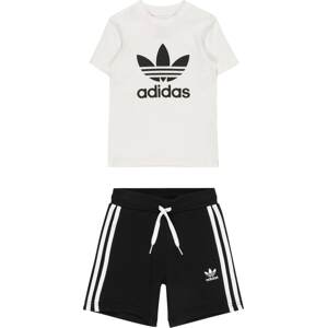 Joggingová souprava 'Adicolor And' adidas Originals černá / bílá