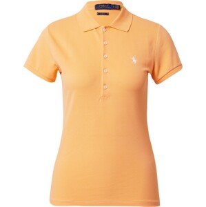 Tričko Polo Ralph Lauren oranžová / bílá