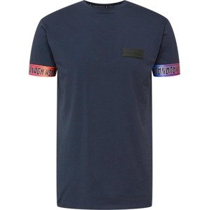 Tričko 'Torsion' Gianni Kavanagh marine modrá / oranžová / pitaya / černá