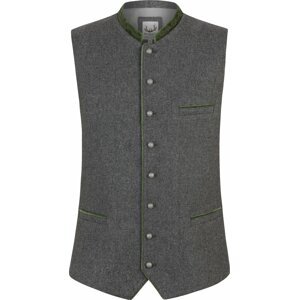Krojová vesta 'Fabricio' Stockerpoint šedá / světle šedá / zelená
