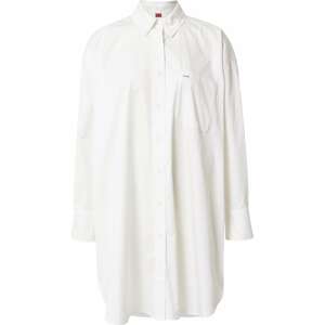 Košilové šaty Tommy Hilfiger bílá