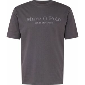 Tričko Marc O'Polo šedobéžová / šedý melír