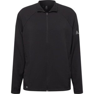 Sportovní bunda adidas Golf šedá / černá